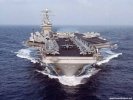 USS Dwight D. Eisenhower Aircraft Carrier wallpaper