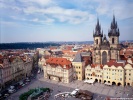 Old Town Square and Tyn Church Prague, Czech Republic wallpaper